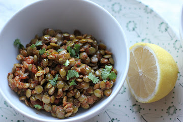 Simple Spiced Lentils