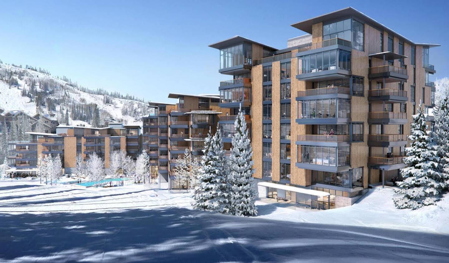 Appartement avec terrasse et piscine Park City