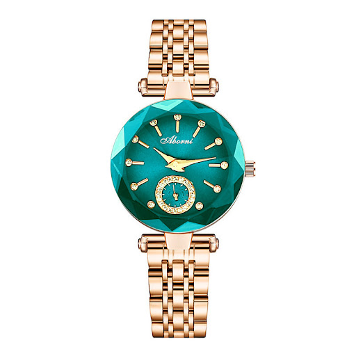 Title 7, Womens Fashion Simple Cut Quartz Watch