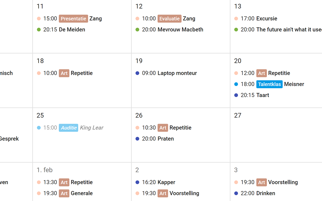 Tags for Google Calendar™ Preview image 1