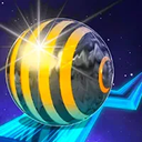 ball surfer 3d rolling game