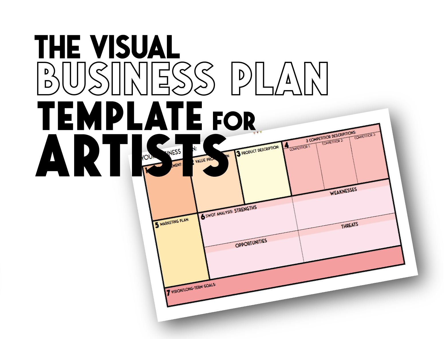 visual business plan template