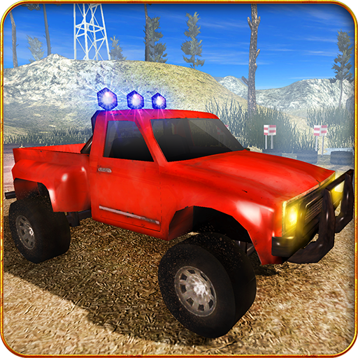 4x4 Off-Road Rally Jeep - Mountain Climb