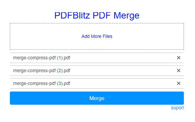 PDFBlitz PDF Merge Preview image 1