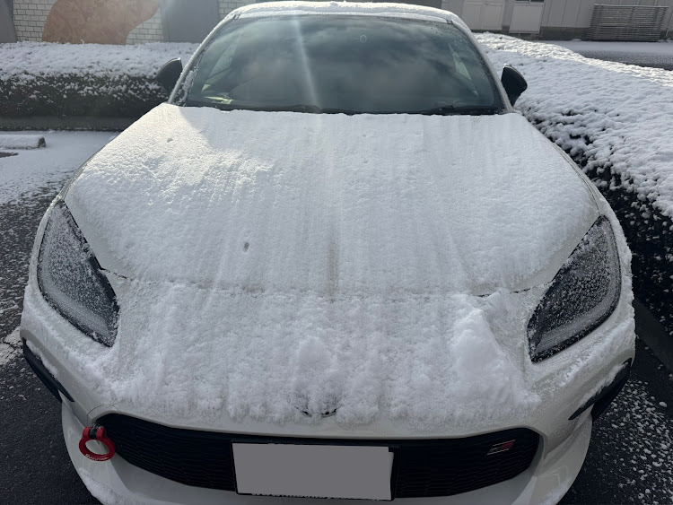 GR86のノーマルサスペンション・雪最高・スタッドレスタイヤ・WM03・215/45R17に関するカスタム事例の投稿画像1枚目