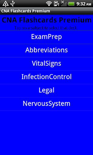 CNA Flashcards Premium