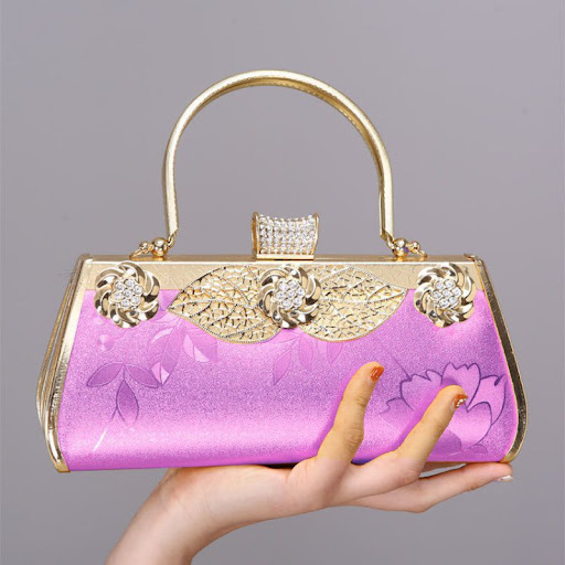 Title 9, Womens Fashion Stage Show Cheongsam Bag. An el...