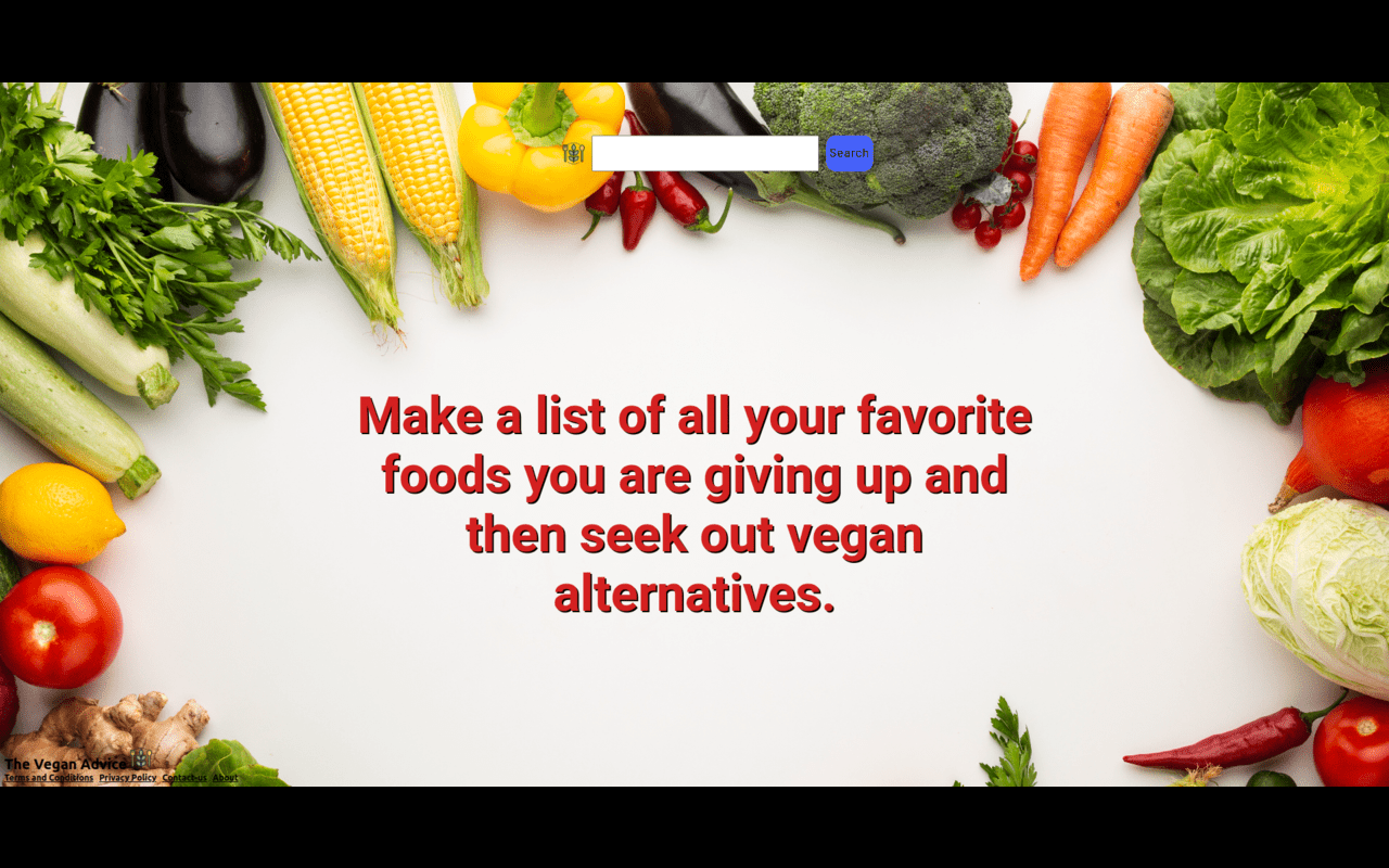 The Vegan Advice Preview image 1