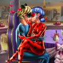 Dotted Girl Valentine Dinner Game Chrome extension download