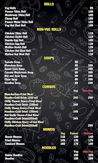 Chinese Sabor menu 1