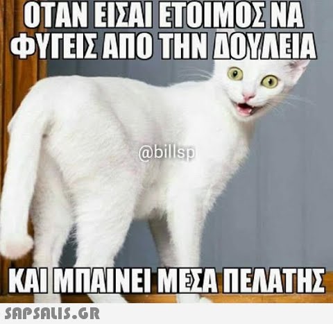 ΟΤΑΝ ΕΙΣΑΙ ΕΤΟΙΜΟΣ ΝΑ ΦΥΤΕΣ ΑΠΟΤΗΝ ΔΟΥΛΕIΑ @bilsp ΚΑΙ ΜΠΑΙΝΕΙ ΜΕΣΑ ΠΕΛΑΤΗΣ SAPSAUI5.GR