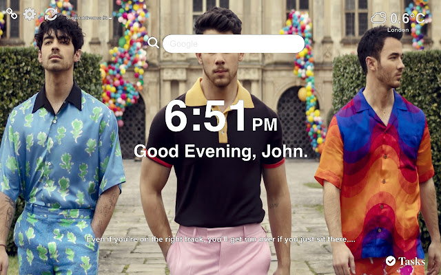 Jonas Brothers Wallpapers and New Tab