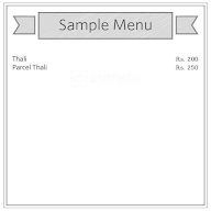 Anandi Dining Hall menu 1