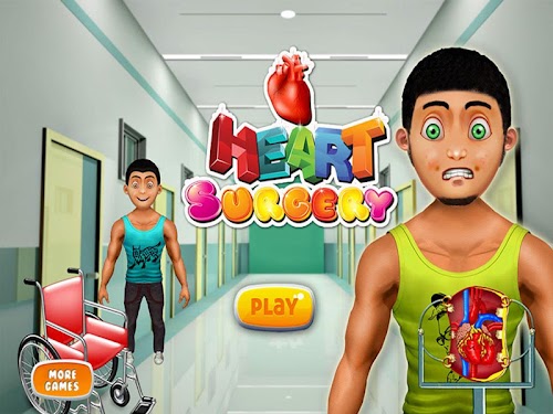 Android application Heart Surgery Doctor Games screenshort