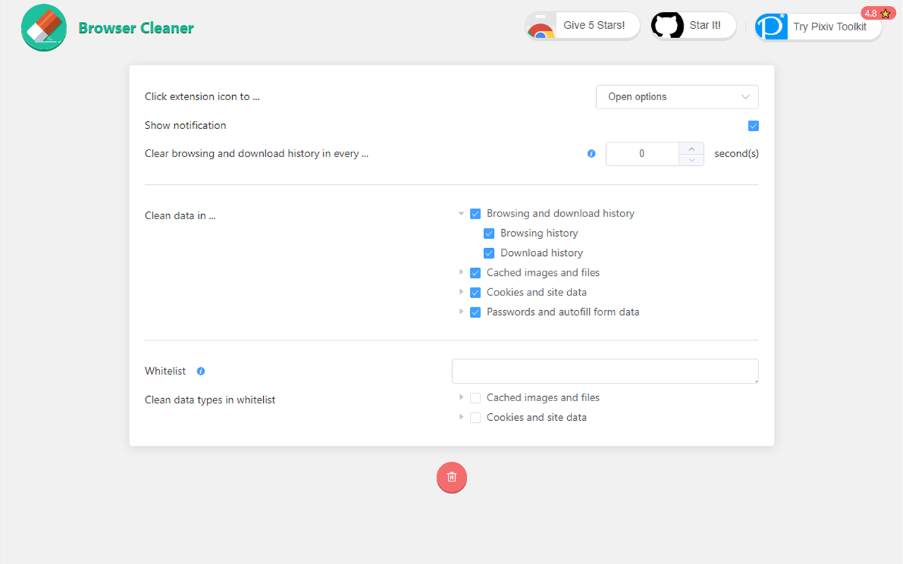 Browser Cleaner Preview image 1