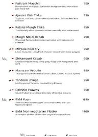 Bidri - Hyderabad Marriott Hotel & Convention Centre menu 5