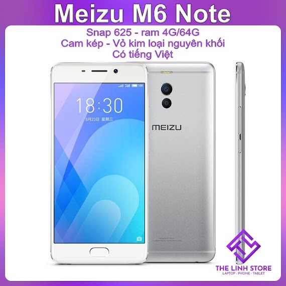 Điện Thoại Meizu M6 Note Camera Kép - Snap 625 Ram 4G 64G