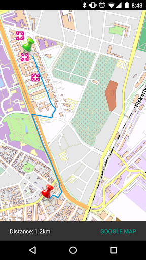 Riga Latvia Offline Map