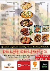 Delhi Food's Point menu 1
