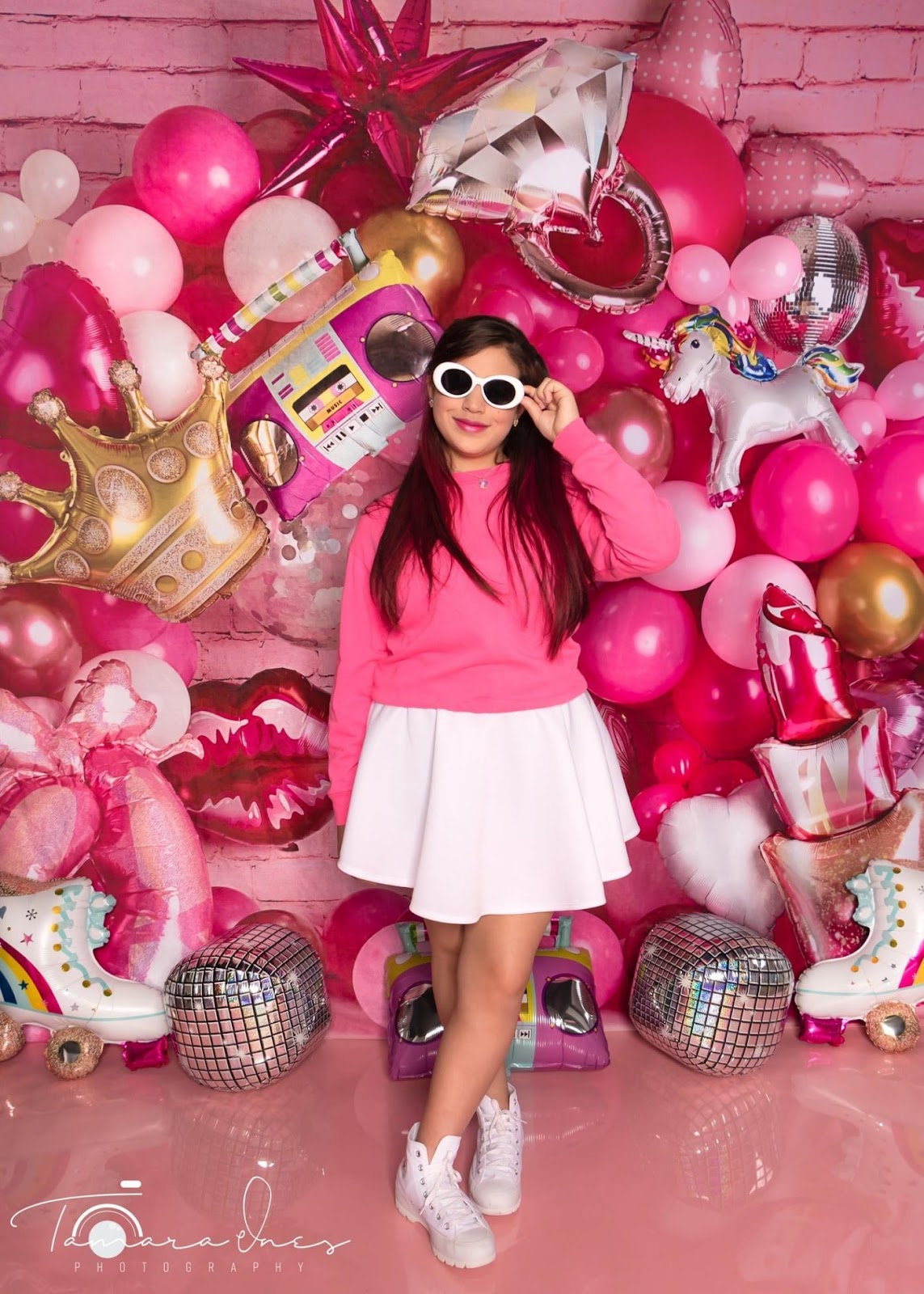 Kate Cake Smash Backdrop Birthday Party Girly Doll_