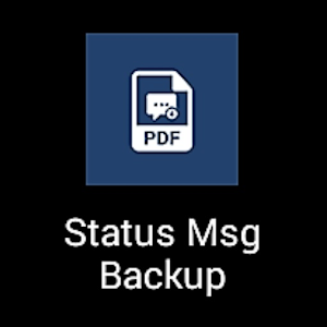 Status Message Backup logo