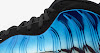 air foamposite one blue mirror