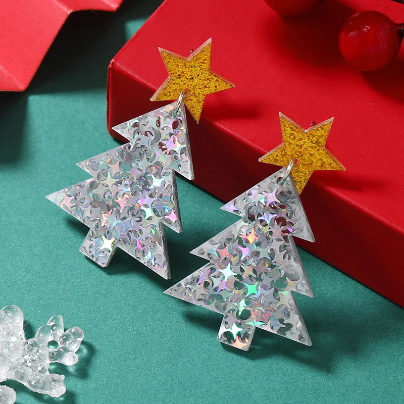 Title 2, Mode Kerst Oorbellen voor Vrouwen met Design Se...