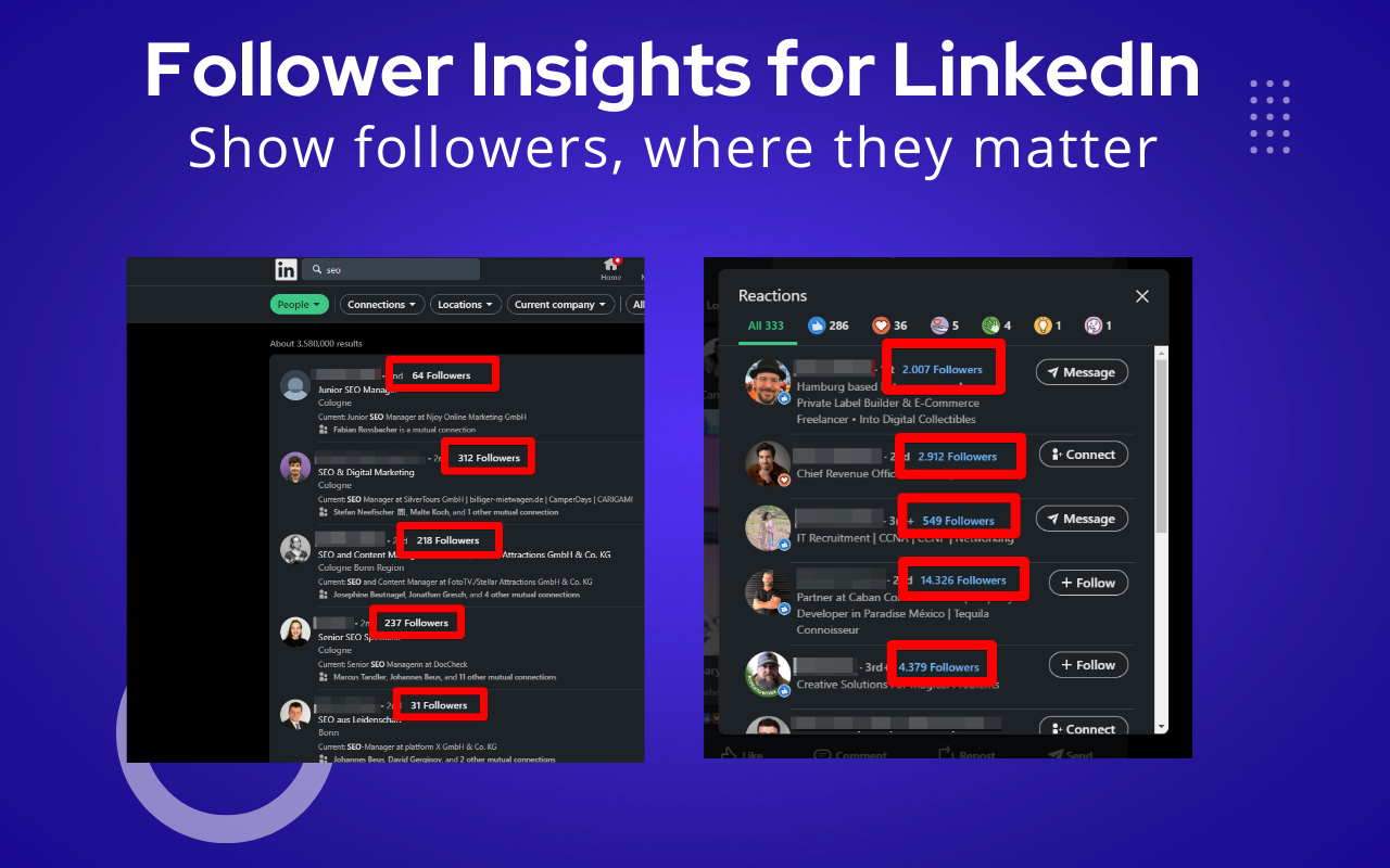 Follower Insights for LinkedIn Preview image 2