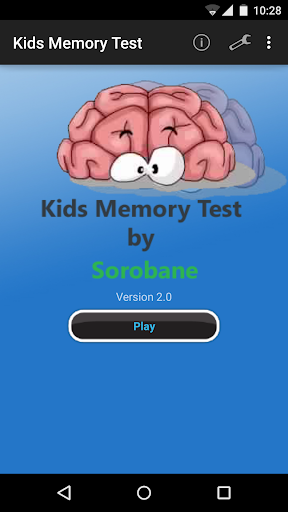 kids memory test