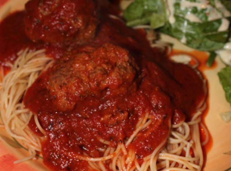 meatballs spaghetti ever mama recipe recipes pasta