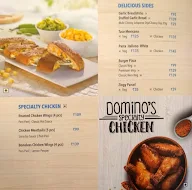 Domino's Pizza menu 2