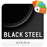 XPERIA™ Black Steel Theme icon