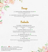 Pearl's Eatery menu 1