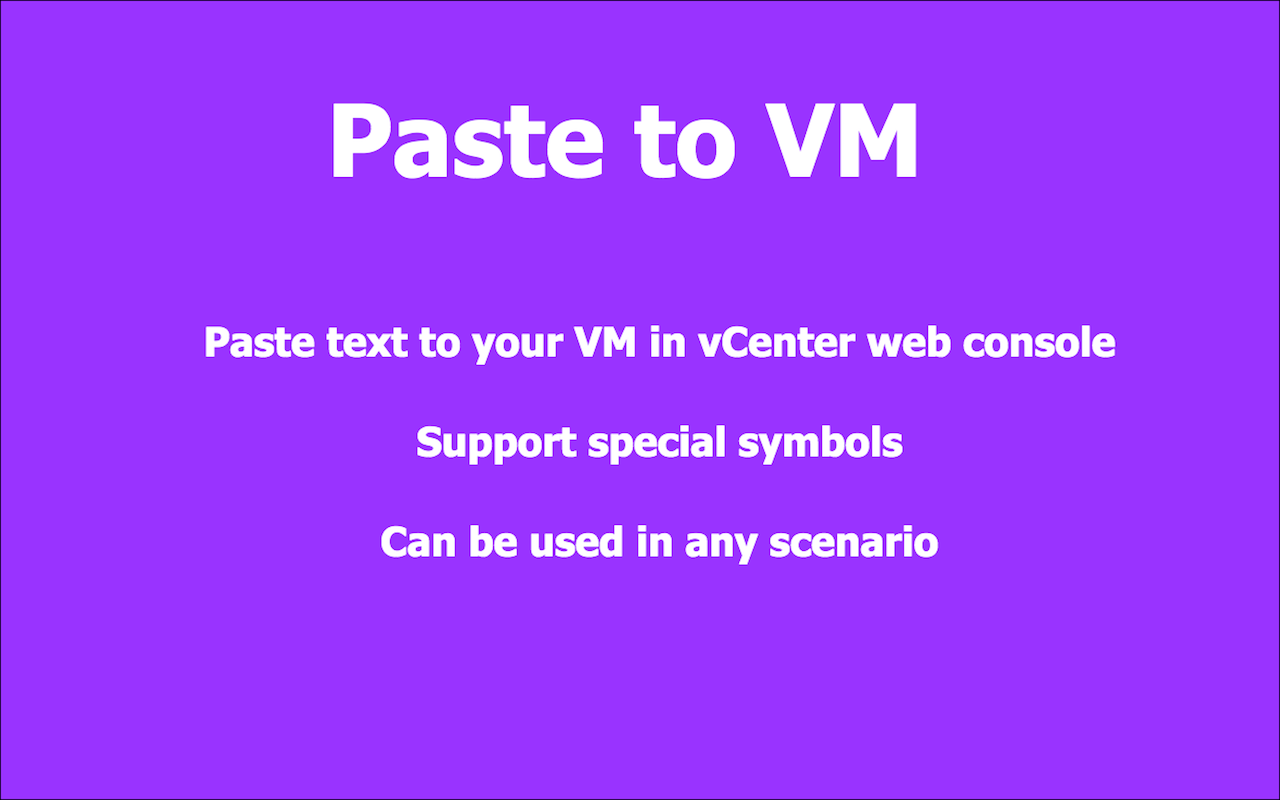 Paste To VM Preview image 0