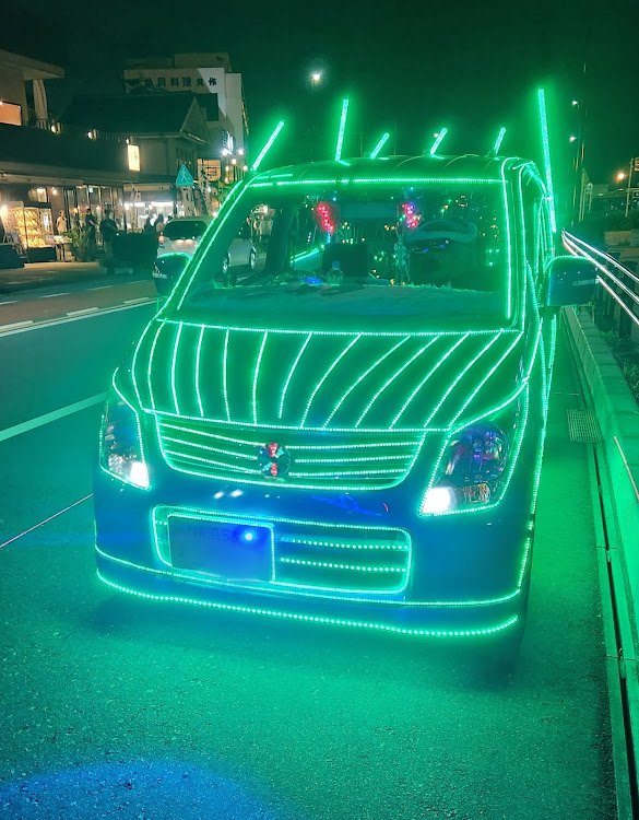 スイフトの電飾・LED・ワゴンR・神奈川名物・プーさんに関するカスタム事例の投稿画像2枚目