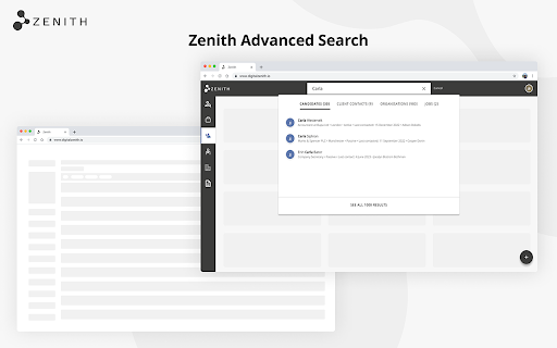 Zenith Advanced Search