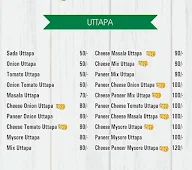 Guru Raj Dosa & Juice menu 4