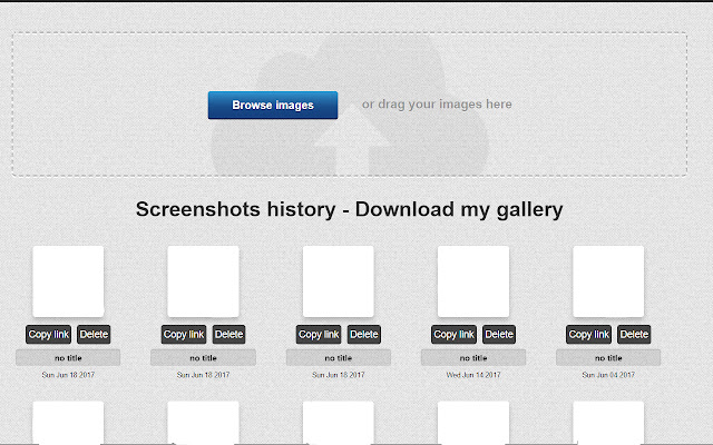 Lightshot Gallery Downloader chrome extension