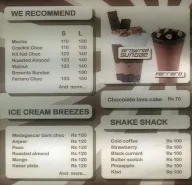 Shakes & More menu 2