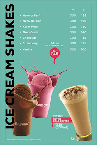 Havmor Ice Cream menu 3