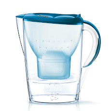 Bình lọc nước BRITA Marella Basic Blue 2.4L (có sẵn 1 lõi lọc Maxtra Plus)