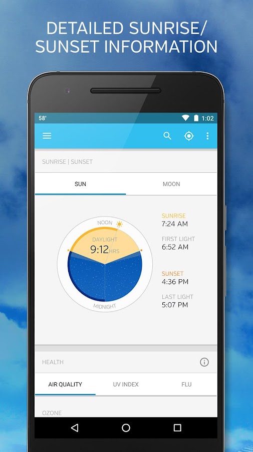    Weather Underground- screenshot  