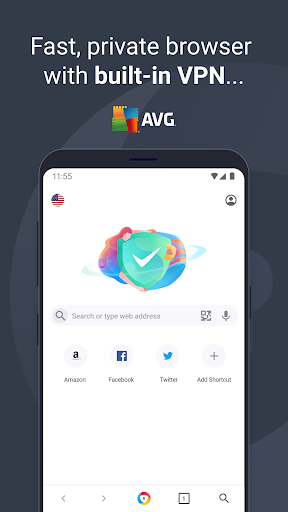 Screenshot AVG Secure Browser