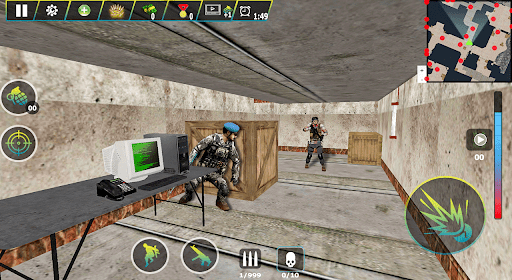 FPS Commando Mission 3D Team Shooting Game