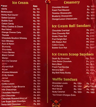 Molly Moo Ice Creams menu 1