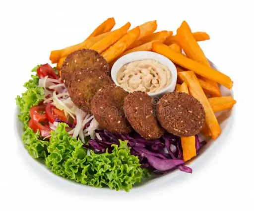 Falafel Plate With Fries