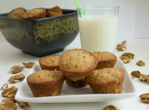 The taste of pecan pie rolled into a muffin.