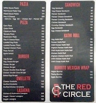 The Red Circle menu 2