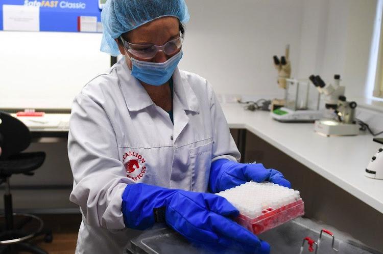 Vials of tissue are preserved in liquid nitrogen