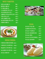 Mamaji's menu 2